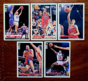 Card Basquete - Upper Deck Collector's Choice 1995 - Whashington Bullets