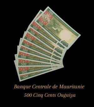Cinq Cents Ouguiya Mauritânia Sku 0166