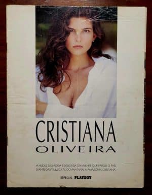Encarte Especial Playboy Nº 199 | Fevereiro/1992 | Cristiana Oliveira | Original Avulso | 32 Páginas