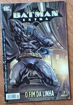 F26g. Gibi Batman extra 9 Panini 2007. Fim da linha.