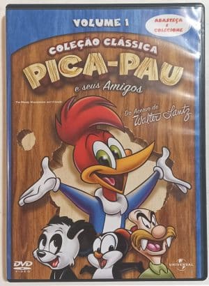 Pica-Pau e Seus Amigos, Coleção Clássica Vol. 1. DVD