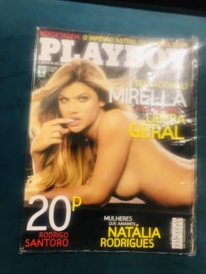 Playboy Mirella Santos - A Ex do Latino - Nº 385 – Ano 2007 - Revista Lacrada