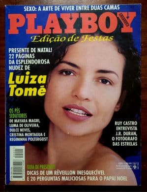 Playboy Nº 221 | Dezembro/1993 | Luiza Tomé | Edição de Festas | Assinante com Pôster
