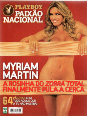 | Revista Playboy Paixão Nacional – Maio 2008 – Myrian Martin - Mídia Dital