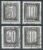 3A8 Filatelia – Lote Selos Alemanha Oriental – DDR – Numerais – 1956 – Carimbados – Selos Postais