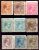 Cuba (Espanha) – King Alfonso XIII – 1890 a 1896 – Acumulação com 9 selos