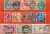 Alexandria (França) – Acumulação com 13 selos – 1902 e 1903