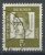 28E10 Filatelia – Selo Alemanha – Albertus Magnus – 1961 – Carimbado – Selos Postais