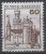 3E8 Filatelia – Selo Alemanha – Castelos 60 Pf – 1977 – Carimbado – Selos Postais