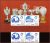 China – 43º Campeonato Mundial de Tênis de Mesa – 1995 – Bloco + selos