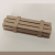 Caixa de madeira p/presente 1 – Veja a descrição – Mini-art