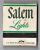 Caixa De Fosforos – Filuminismo – Cigarros Salem Lights – Anos 60