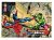 Card Fleer – Marvel Cards 1994 – Nº 107 – Spider Man vs Hulk ( Homem Aranha )
