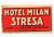 Etiqueta De Bagagem / Mala – Hotel Milan Stresa – Fiorio – Italia – Anos 60