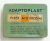 Lata Antiga ( Band Aid ) Adaptoplast – Ingles – Anos 50 – Farmacia