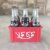 Miniaturas Garrafas Coca Cola – Anos 80 (Modelo das garrafas não bate com o modelo do engradado)