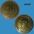 Moeda 50 centavos 1945 Bronze Alumínio Getulio Vargas M530
