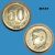 Moeda 50 centavos 1955 Bronze Alumínio Presidente Dutra M731