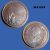 Moeda Jordânia 1/2 qirsh aço revestido cobre 21mm – 4g ME028