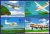 Palau – Correio aéreo – 1985 – S/Completa – Bloco com 4 selos