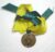 Medalha com olha e fita comemorativa pela Constituição de São Paulo em 09-7-1932 / Bronze / Soberba / m440