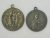 Duas Medalhas Santas – 1- Coração de Jesus e Virgem Maria, 2- Maria Imacolata 1º Bispo do Amazonas / Bronze/Aluminio