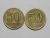 50 Centavos – 1944 com Sigla e 1945 Sem Sigla – Catalogada / Duas moedas