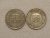 Duas moedas de 50 Réis – 1919 / Níquel / Cod.290.1