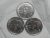 – Série 3 moedas de 100 Cruz. 1988 do Cent. da abolição – Axé – Flor de cunho