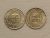 Duas moedas 50 Réis – 1919 / 1919 / cod. 790.8