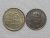 Ceylon) 25 Cents – 1975 + Hungria) 1 Filler – 1936 / Bz/al / box29