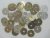 41 moedas furadas ao centro diversas datas e paises / m350