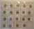 Portugal) Coleção 2-1/2 Escudos com 19 moedas, datas na descrição / Co/Ni / Todas em perfeitas condições Mbc/S/Fc / m400