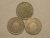 3 moedas100 Réis – 1889 da República / cod. 870
