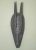 Escultura Africana esculpida e talhada em madeira – para pendurar —