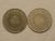 2 moedas de 100 Réis – 1898 / Niquel / Mbc / Cod. 870