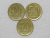50 Centavos – 1945 / 3 moedas Abauladas – Catalogadas / m110.1