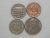 4 Moedas) Australia 20 Cent – 1980 + Colombia 200 Pesos – 1994+ Holanda 1 Gulden – 1982 + Honduras 5 Cents de Lempira – 1973 / box25