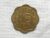 Ceylon) 10 Cents – 1944 (George VI) / Ni/Brass / box53