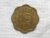Ceylon) 10 Cents – 1944 (George VI) / Ni/Brass / box53