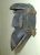 = Linda Escultura de Origem Africana esculpida e talhada em madeira no estilo de uma mascara para dança tribal na forma de pássaro – Riquíssimo em detalhes – para pendurar —