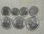 : Série de 1985 – Todos os valores 1,10,20,50,100,200,500 Cruzeiros -= 7 moedas flor de cunho