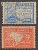 Comemorativos – RHM C0019 e C0020 (Usado) Série Completa – Centenário dos Cursos Jurídicos – 11/08/1927 (Selos do Brasil)