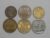 Africa do Sul – 6 moedas diferentes datas e valores / Ni-Bz / box39