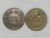 Alemanha) duas medalhas Fortuna balance e Seated Woman / Bz/al / 17 mm / box32