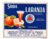 Antigo Rotulo Refrigerante Soda Laranja Artificial – Leonildo Stringhini & Irmãos – Anos 60