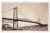 Cartao Fotografico Postal Ponte Hercilio Luz Florianopolis – SC – Anos 50