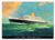 Cartão Postal Navio RMS Andes – Royal Mail Lines – Anos 50