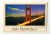 Cartão Postal Estrangeiro – Estados Unidos (San Francisco) Golden Gate Bridge – Anos 90
