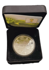 Estojo oficial do BCB com Moeda de 5 Reais em Prata Sku 2377